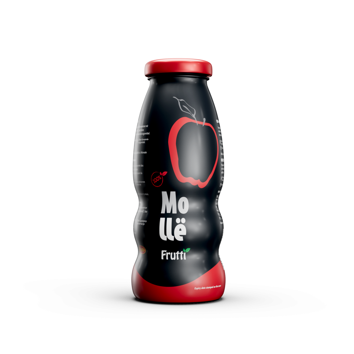 Frutti Apfelsaft Molle 200ml Glas