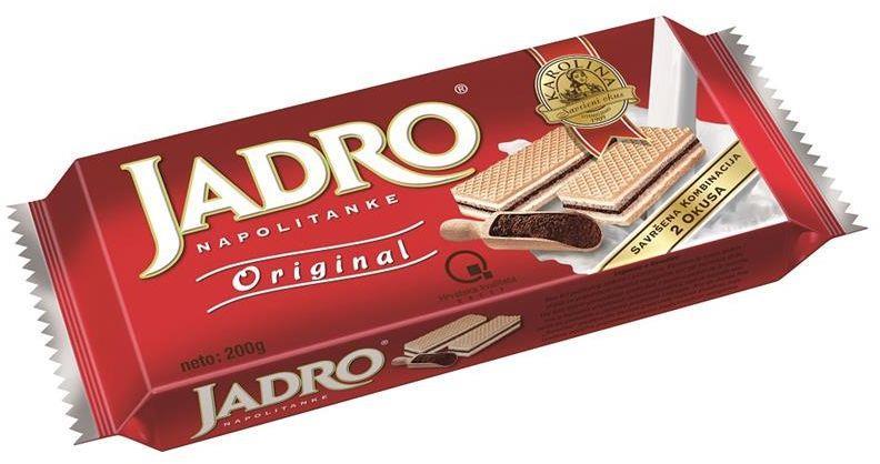 Jadro Original Waffeln Kras 190g