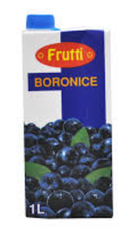 Frutti Blaubeersaft 1 liter Tetrapack
