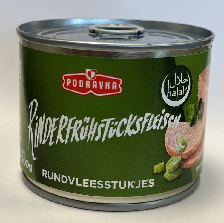 Podravka Narezak HALAL (Rinderfrühstücksfleisch) 200g Podravka Narezak HALAL (Rinderfrühstücksfleisch) 200g