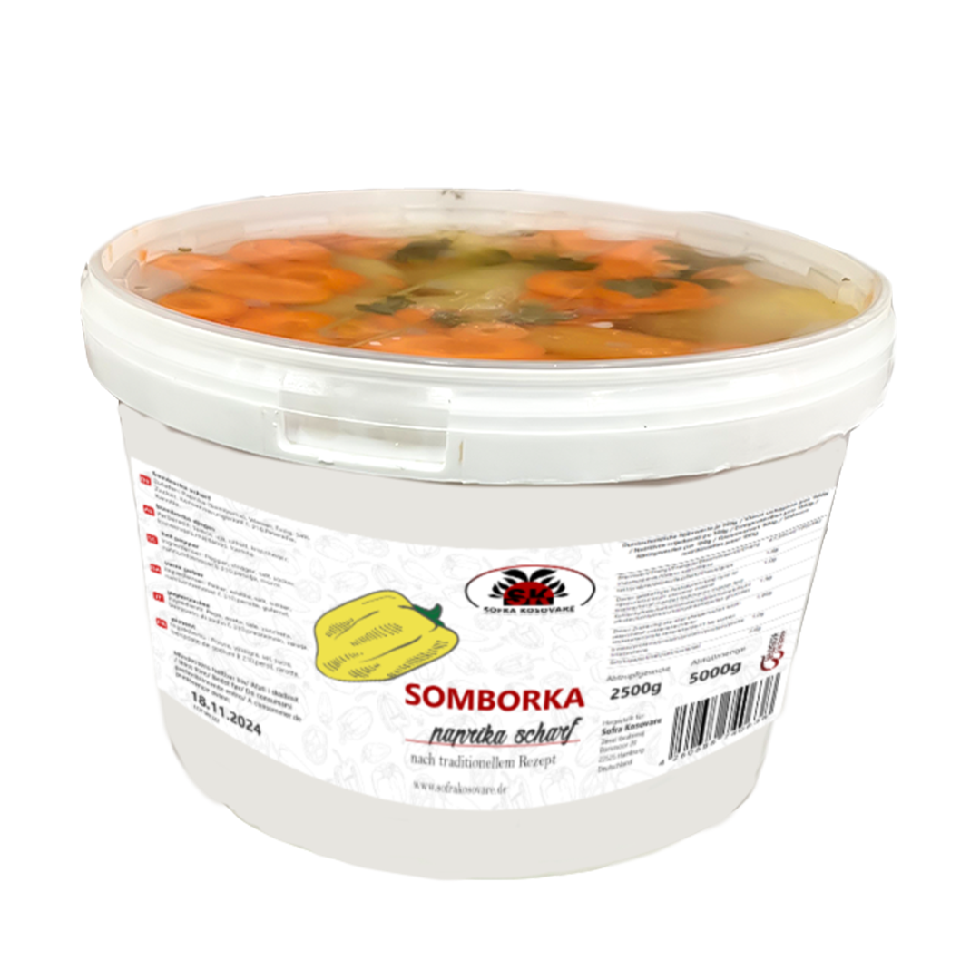 SK Somborka scharf 5000g PVC Eimer