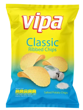 Vipa Chips classic ribbed 130g Vipa Chips classic ribbed 130g