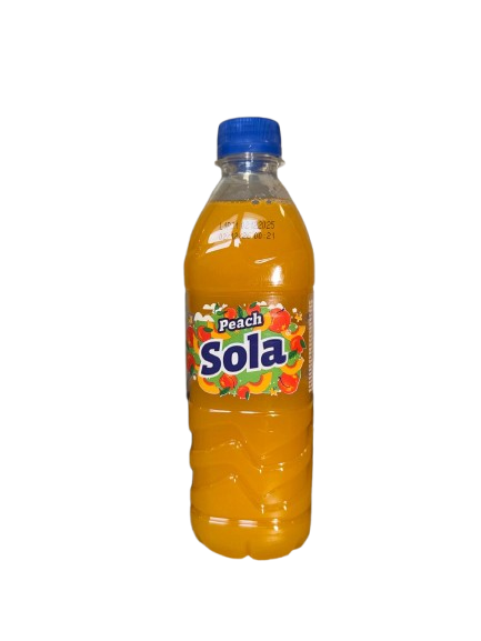 Sola Pfirsich Saft 500ml EXPORT ohne Pfand