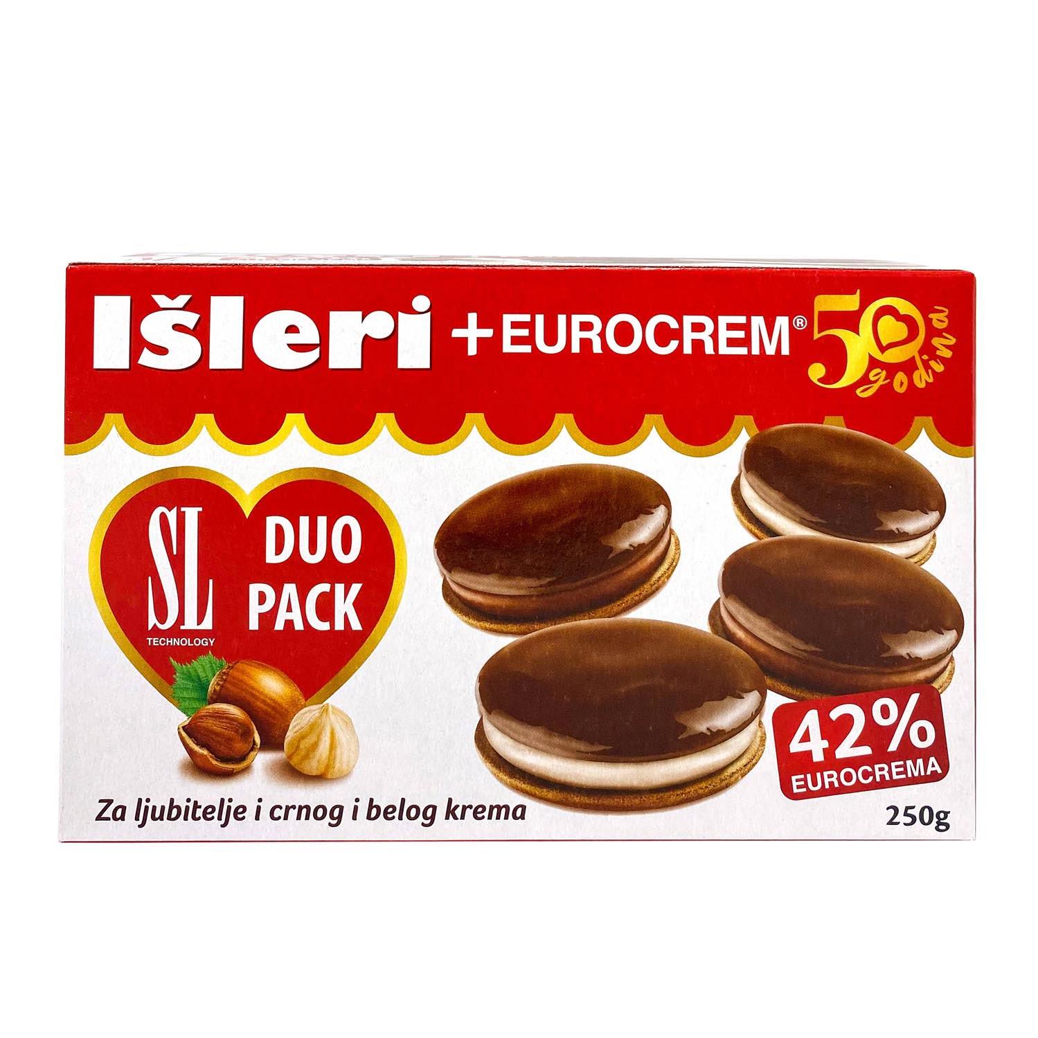 Isleri + Eurocrem Swisslion DUO 250g Angebot