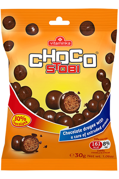 Choco Stobi Schoko-Kugeln Vitaminka 80g