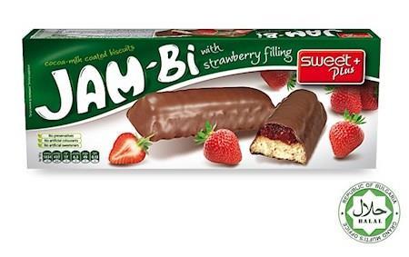 Sweet Plus Jam-Bi Erdbeere 150g