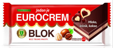 Eurocrem Block Blockschokolade Swisslion 40g Eurocrem Block Blockschokolade Swisslion 40g