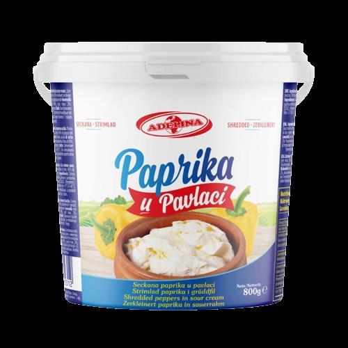 Paprika zerkleinert Pavllak 800g Adelina