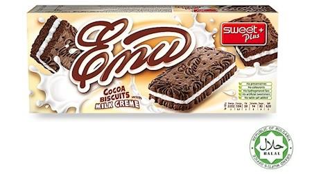 Sweet Plus Emu Cocoa Biscuits Milk Creme 160g