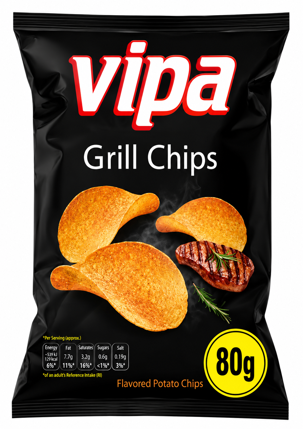 80g Vipa Chips Grill 80g