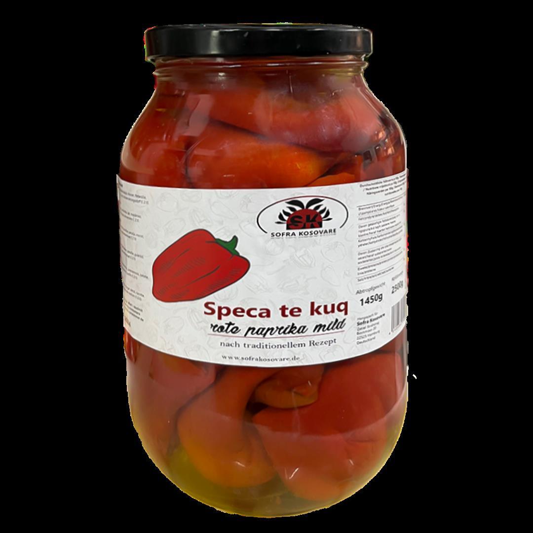 SK rote Paprika Kurtoska Kapia mild 2500g Glas Tegull