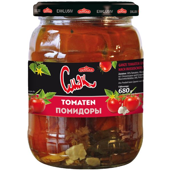 Dovgan Cmak Tomaten 680g