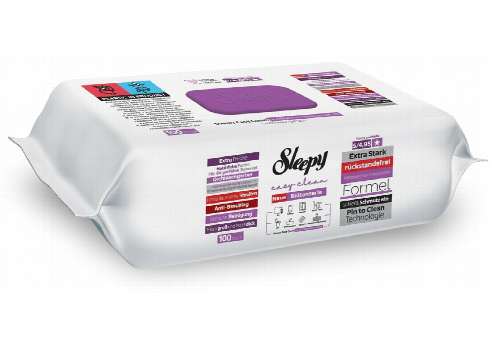 Sleepy Easy Clean Orchidee lila 100 Stück
