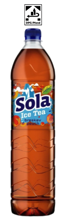 Sola Eis Tee Pfirsich 1,5l PET mit Pfand