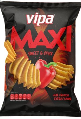Vipa Chips Maxi Sweet Spicy 115g Vipa Chips Maxi Sweet Spicy 115g