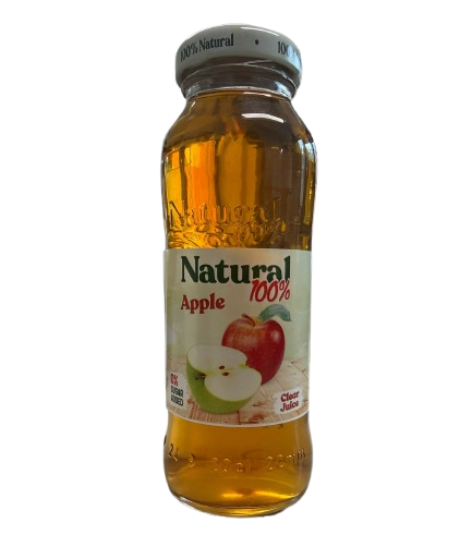 Relax Natural 100% Apfel klar 200ml Glas