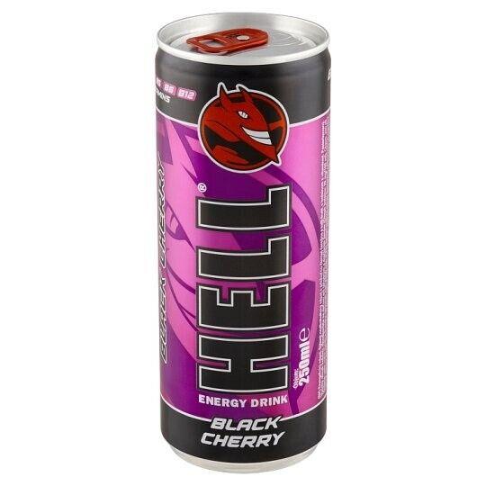 Hell Energy Drink Black Cherry 250ml