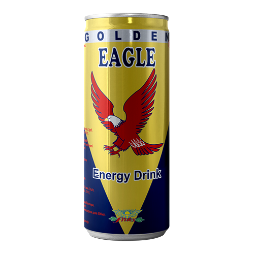 Golden Eagle Energy Drink Dose 250ml EXPORT ohne Pfand Golden Eagle Energy Drink Dose 250ml EXPORT ohne Pfand