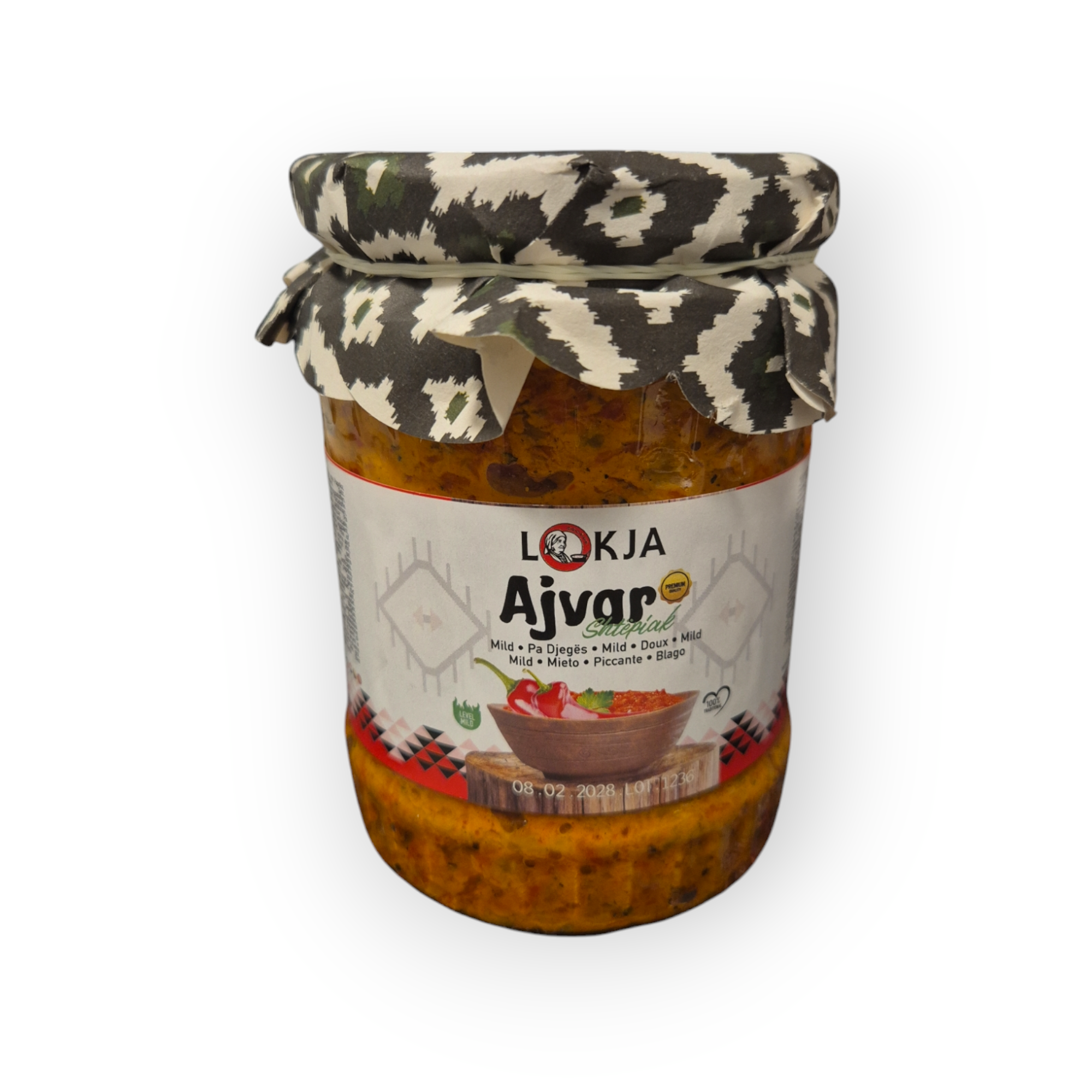 Lokja Ajvar hausgemacht mild 550g