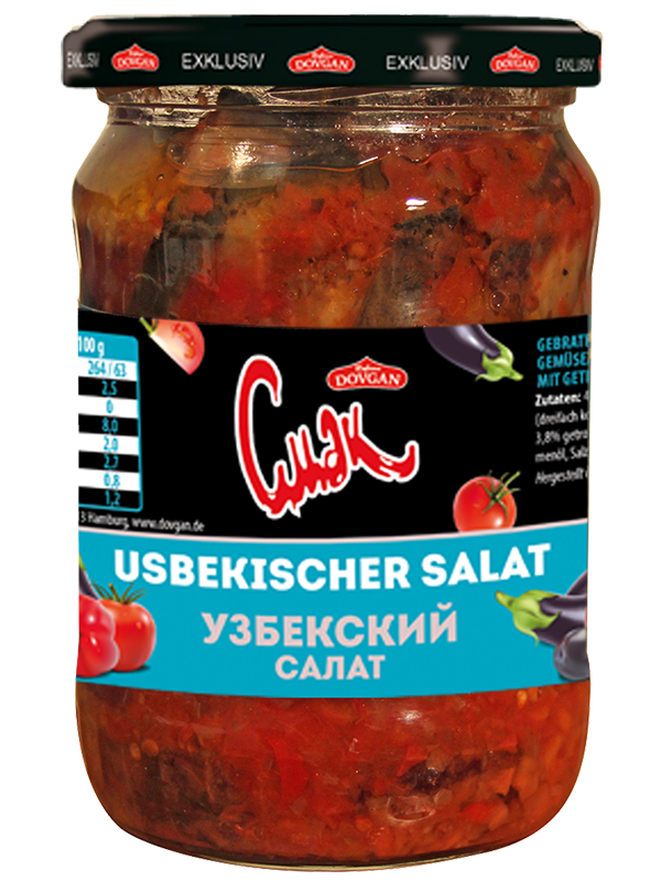 DOVGAN Cmak Usbekischer Salat Pflaume 530g