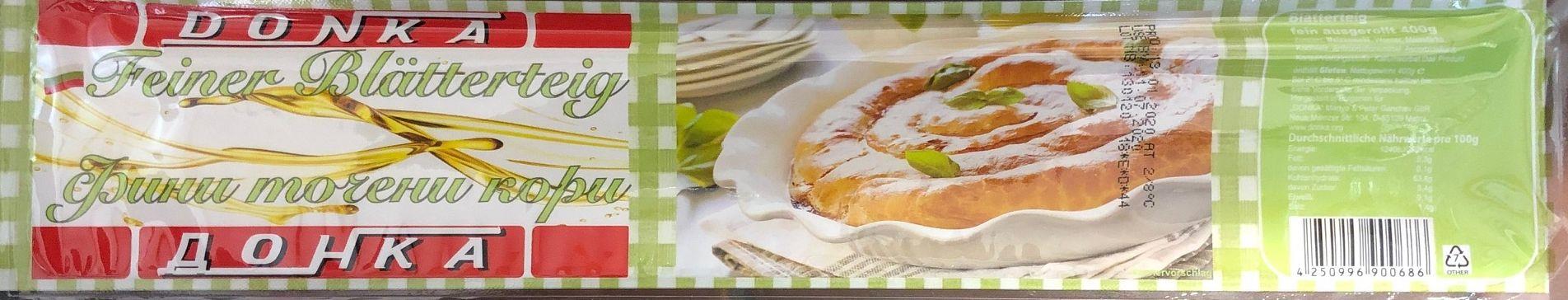 DONKA Blätterteig grün 500g