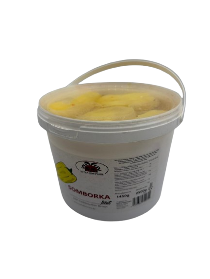 SK Somborka Paprika Filet scharf 2500g Kofe Eimer PVC