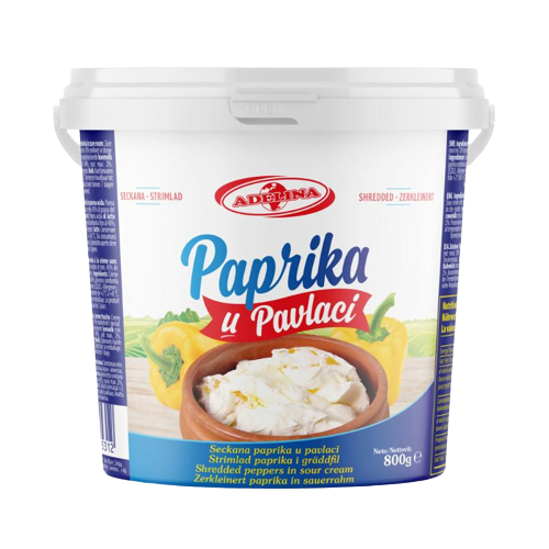 Paprika zerkleinert Pavllak 800g / Preisanpassung