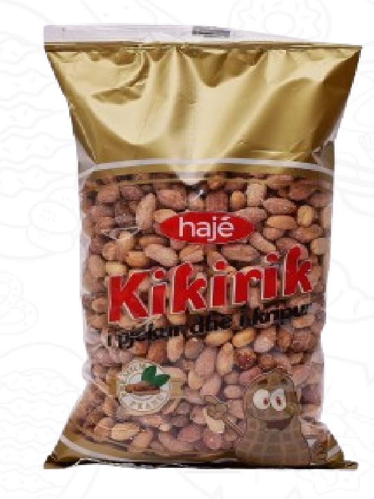 Haje geröstete und gesalzene Erdnüsse mit Schale 350g