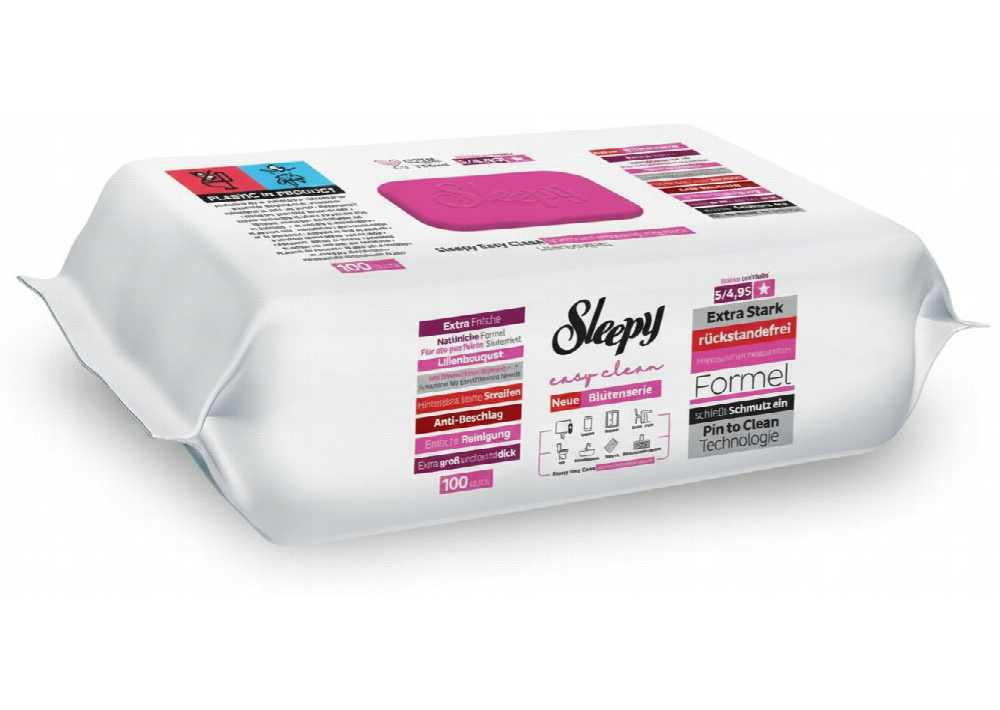 Sleepy Easy Clean Lilienbouquet rosa 100 Stück