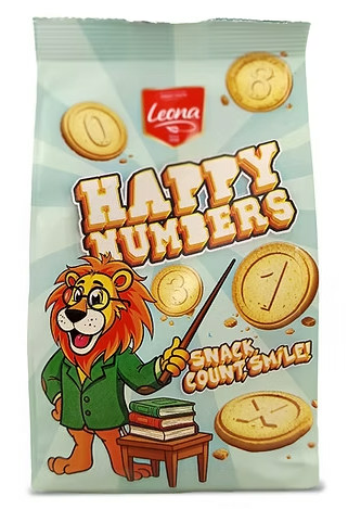 Leona Kids Kekse 200g Happy Numbers