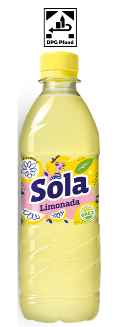 Sola Limonade 500ml PET mit Pfand