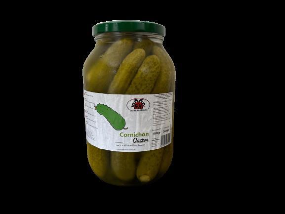 SK eingelegte Gurken Cornichon 2500g Glas Tegull